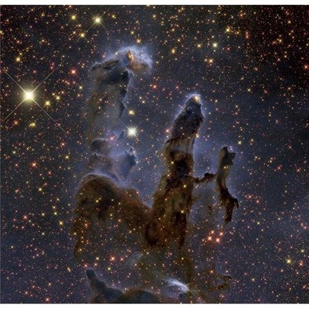 STOCKTREK IMAGES StockTrek Images PSTRCM200055S Messier 16 The Eagle Nebula in Serpens Poster Print; 14 x 13 PSTRCM200055S